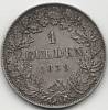 (1839) Монета Германия (Бавария) 1839 год 1 гульден "Людвиг I"  Серебро Ag 900  XF