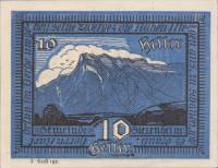 (№1920) Банкнота Австрия 1920 год "10 Heller"
