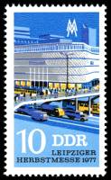 (1977-057) Марка Германия (ГДР) "Универмаг"    Ярмарка, Лейпциг II Θ