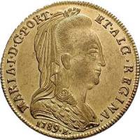 (№1787km218.2) Монета Бразилия 1787 год 6,400 Reacute;is (Б)