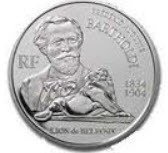 (№2004km1387) Монета Франция 2004 год 20 Euro (Ф. А. Бартольди)