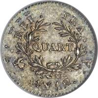 (№1804km653) Монета Франция 1804 год frac14; Franc (Кварт - а, ББ, Д, Я, Л, М, мА, М, Т)