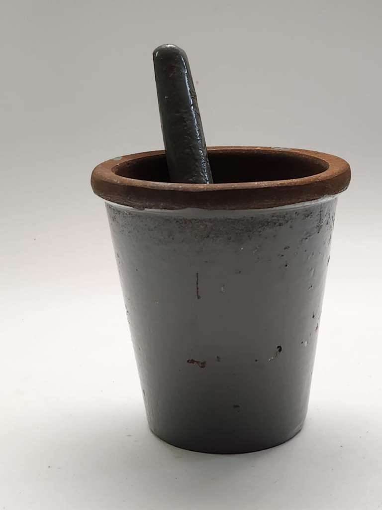 Ступка с пестиком чугун СССР