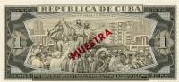 (,) Банкнота Куба 1986 год 1 песо "Хосе Марти"   UNC
