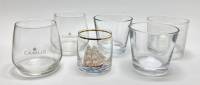 Стаканы для виски, кальяна, стекло, 6 шт