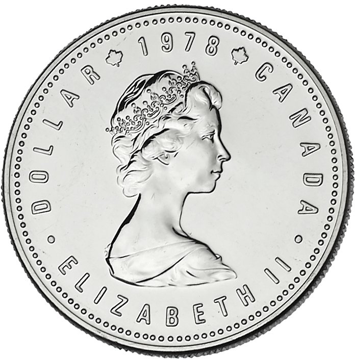 (1978) Монета Канада 1978 год 1 доллар &quot;XI Игры Содружества Эдмонтон&quot;  Серебро Ag 500  UNC