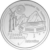 (10) Монета Бельгия 2007 год 10 евро "4-й Международный Полярный Год"  Серебро Ag 925  PROOF