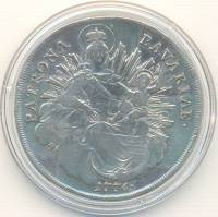 () Монета Германия (Империя) 1760 год 1  ""   Биметалл (Серебро - Ниобиум)  UNC
