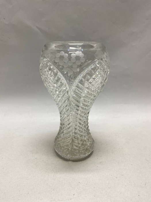 Ваза кубок хрусталь ЛЗХС 21,5 см