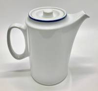 Кофейник, фарфор, Чехословакия (склейка на ручке)