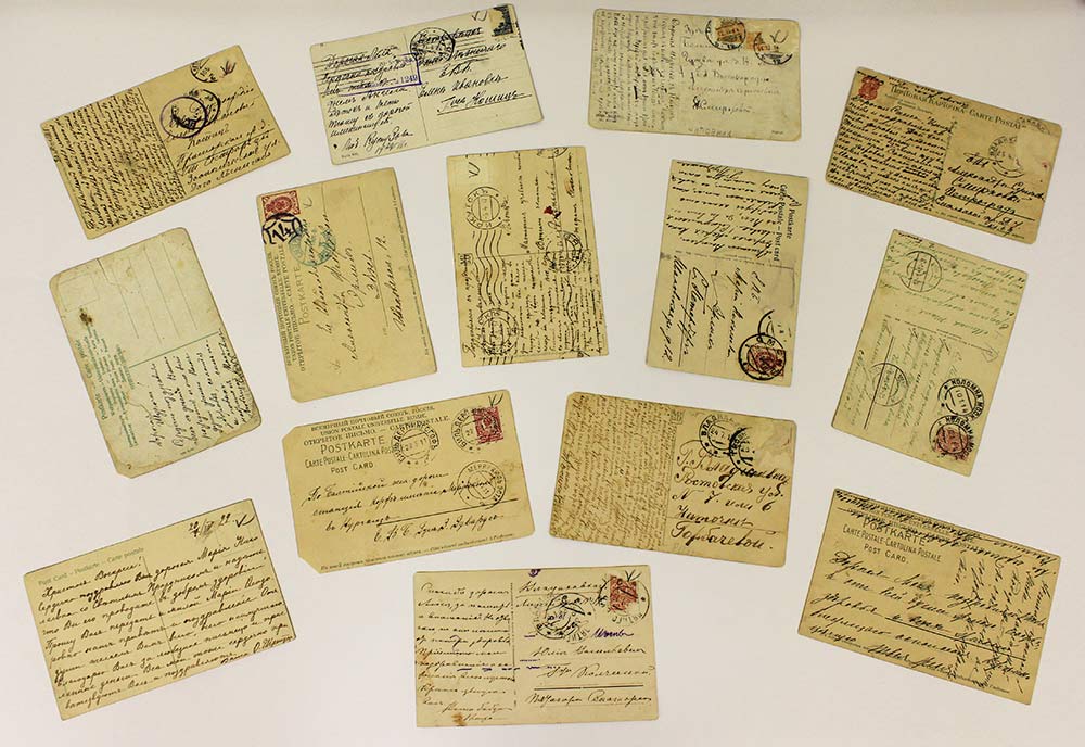 Набор почтовых карточек 1900-1917 гг Цветы (30 штук)