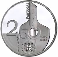() Монета Португалия 2015 год 2,5 евро ""  Никель  AU