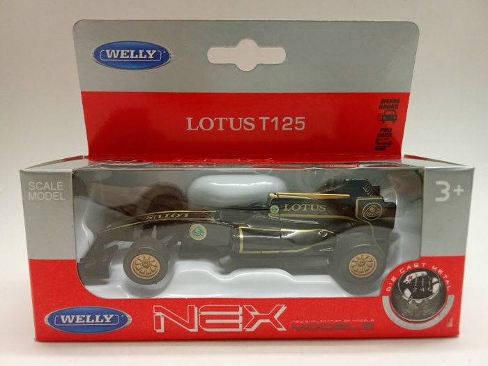 Модель авто Lotus T125 Welly в коробке
