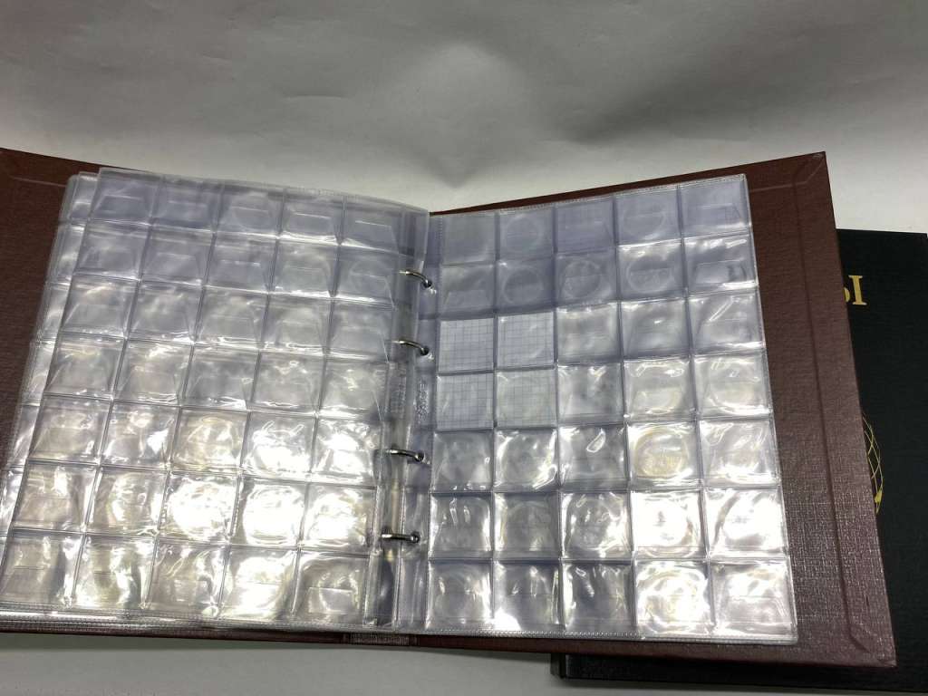 Набор альбомов для монет 6 шт