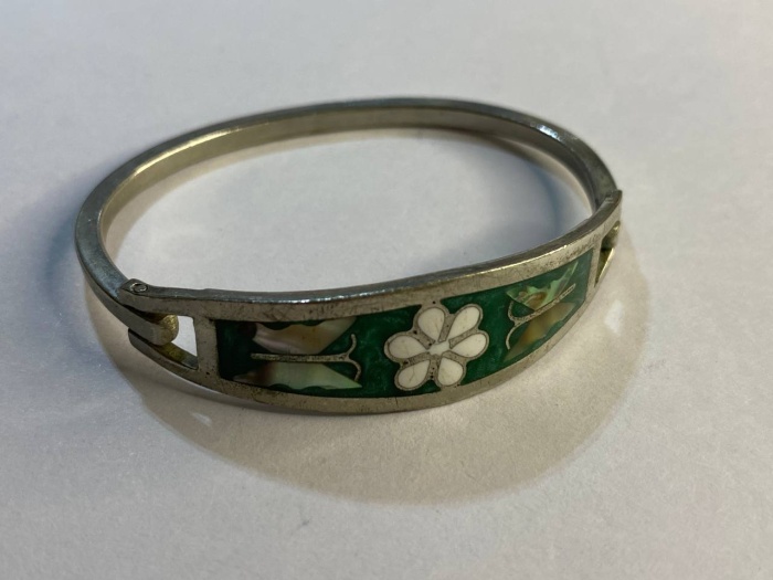 Браслет Mexico Taxco альпака с перламутром