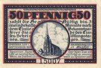 (№1920) Банкнота Германия 1920 год "50 Pfennig"