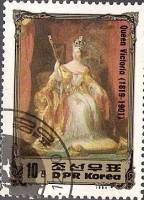 (1984-138) Марка Северная Корея "Королева Виктория Английская"   Портреты правителей Европы III O