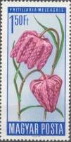 (1966-016) Марка Венгрия "Рябчик шахматный"    Цветы под защитой II Θ