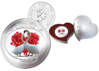 (2010) Монета Остров Ниуэ 2010 год 2 доллара "Сердце"  Серебро (Ag)  PROOF