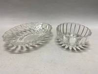 Креманка, икорница хрусталь 2 шт