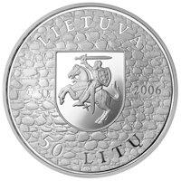 () Монета Литва 2006 год 50 лит ""   AU