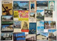 Наборы открыток 21 шт Города СССР России Ленинград Петербург полные комплекты