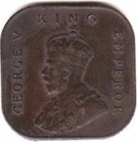 () Монета Стрейтс Сетлментс («Поселения у пролива»)  1932 год 12  ""   Бронза  UNC