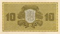 (,) Банкнота Финляндия 1922 год 10 марок    UNC