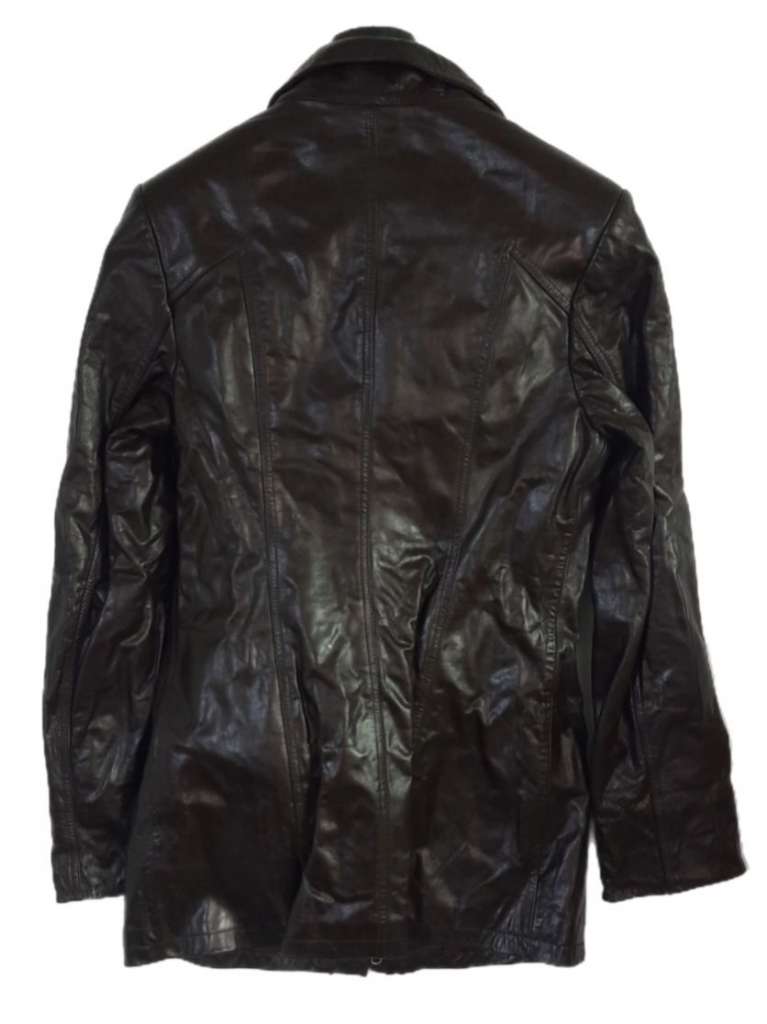 Куртка  Lekenjin, женская, р-р 4XL, маломерит 44-46, кожа, новая