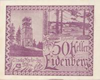 (№1920) Банкнота Австрия 1920 год "50 Heller"