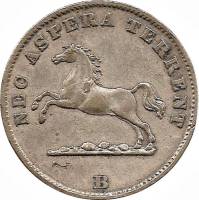 (№1854km227) Монета Германия (Германская Империя) 1854 год 1/24 Thaler