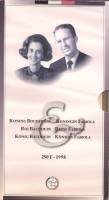 1998 Монета Бельгия 1998 год 250 франков Фабиола Бельгийская  Серебро Ag 925  Буклет