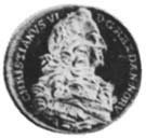 (№1746km553) Монета Дания 1746 год 2 Ducat (Мертвые и коронации)