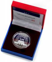 () Монета Южная Корея 2010 год 30000  ""   Биметалл (Серебро - Ниобиум)  AU