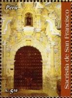 (№2007-2166) Марка Перу 2007 год "Церковь Святого Augustin039s", Гашеная