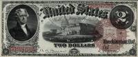 (№1880P-177a.3) Банкнота США 1880 год "2 Dollars"