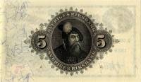 (,) Банкнота Швеция 1939 год 5 крон "Густав I Васа"   UNC