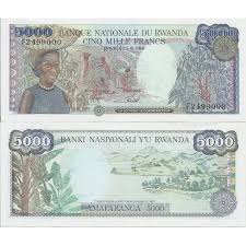 () Банкнота Руанда 1988 год 5 000 франк &quot;Банкноты&quot;   UNC