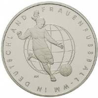 () Монета Германия (ФРГ) 2011 год 10 евро ""  Биметалл (Серебро - Ниобиум)  UNC