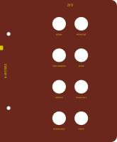 Лист для набора монет "Города воинской славы" (3 листа)