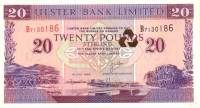 (№1999P-337b) Банкнота Северная Ирландия 1999 год "20 Pounds Sterling" (Подписи: Wilson)