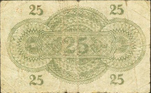 (№1918) Банкнота Германия 1918 год &quot;25 Pfennig&quot;