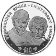 () Монета Либерия 1996 год 10 долларов ""   AU