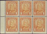 (№1928-12) Лист марок Канада 1928 год "Король Георг V", Гашеный