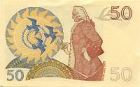 (,) Банкнота Швеция 1990 год 50 крон "Густав III"   UNC