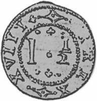 (№1640km25) Монета Португалия 1640 год 1frac12; Reacute;is (Дата)