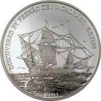 () Монета Северные Марианские Острова 2004 год 5  ""   Биметалл (Серебро - Ниобиум)  UNC