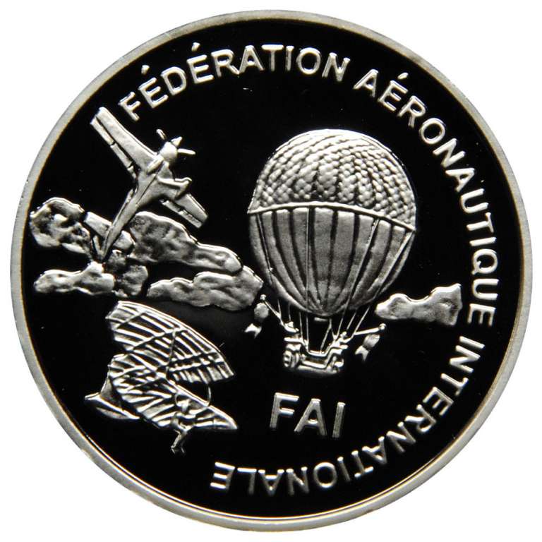 (1997) Монета Финляндия 1997 год 10 евро &quot;Полёт над Европой&quot;  Серебро (Ag)  PROOF