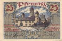 (№1920) Банкнота Германия 1920 год "25 Pfennig"