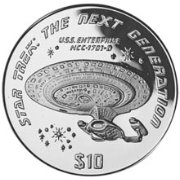 () Монета Либерия 1997 год 10 долларов ""   AU